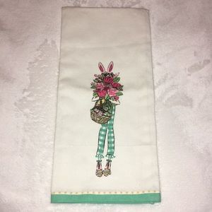 NWOT Decorative Easter Tea Towel 100% Cotton